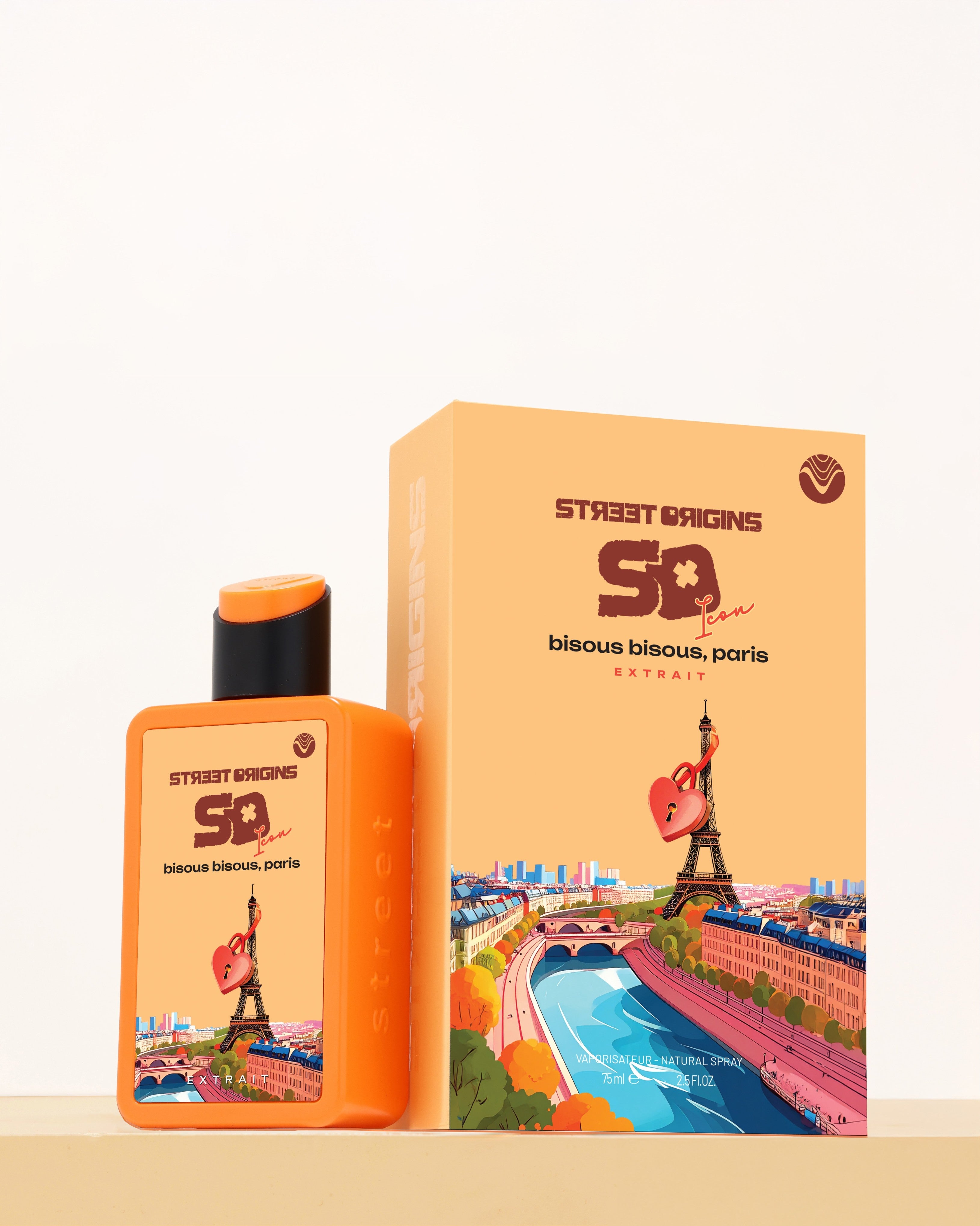 Street Origins Bisous Bisous Paris 75ml Extrait de Parfum