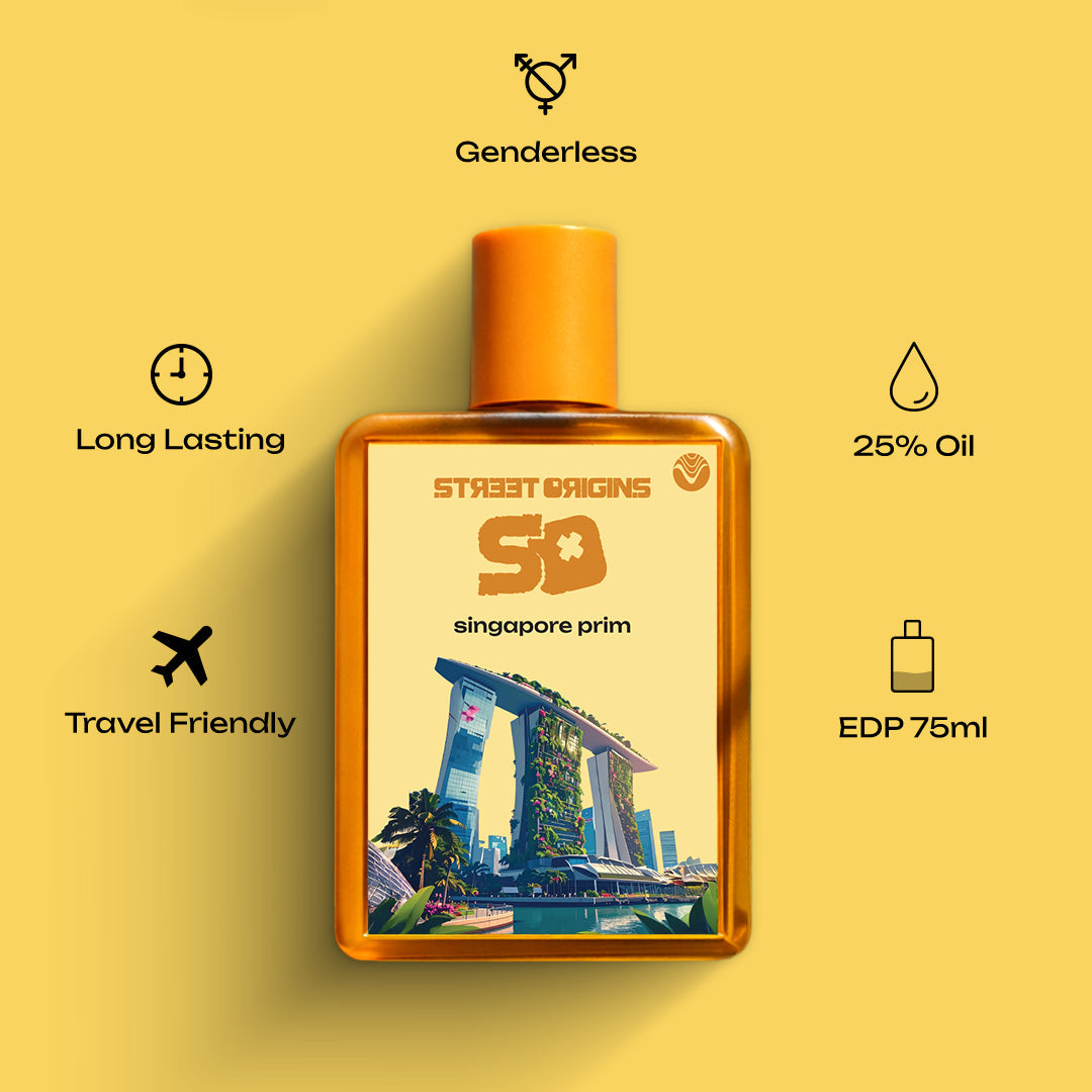 Street Origins Singapore Prim 75ml Eau De Parfum